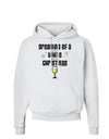 White Wine For Christmas Hoodie Sweatshirt-Hoodie-TooLoud-White-Small-Davson Sales