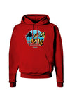 Whoa Dude Dark Hoodie Sweatshirt by TooLoud-Hoodie-TooLoud-Red-Small-Davson Sales