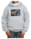 Wide Eyed Big Horn Youth Hoodie Pullover Sweatshirt-Youth Hoodie-TooLoud-Ash-XS-Davson Sales