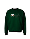 Wiggle - Twerk Dark Adult Dark Sweatshirt-Sweatshirts-TooLoud-Deep-Forest-Green-Small-Davson Sales