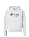 Wiggle - Twerk Dark Hoodie Sweatshirt-Hoodie-TooLoud-White-Small-Davson Sales