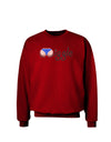 Wiggle - Twerk Light Adult Dark Sweatshirt-Sweatshirts-TooLoud-Deep-Red-Small-Davson Sales