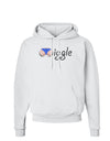 Wiggle - Twerk Light Hoodie Sweatshirt-Hoodie-TooLoud-White-Small-Davson Sales