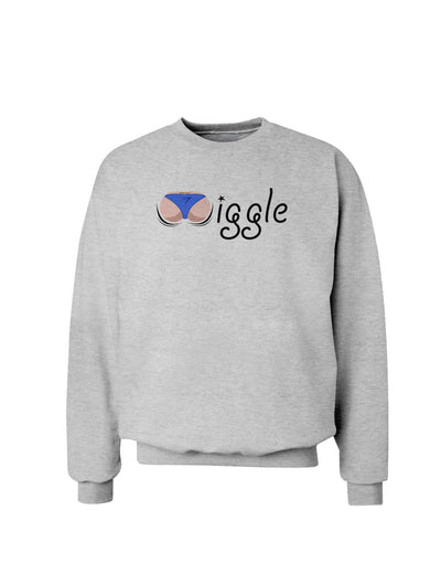 Wiggle - Twerk Light Sweatshirt-Sweatshirts-TooLoud-AshGray-Small-Davson Sales