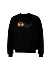 Wiggle - Twerk Medium Adult Dark Sweatshirt-Sweatshirts-TooLoud-Black-Small-Davson Sales