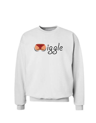 Wiggle - Twerk Medium Sweatshirt-Sweatshirts-TooLoud-White-Small-Davson Sales