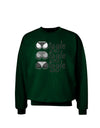 Wiggle Wiggle Wiggle - Twerk Adult Dark Sweatshirt-Sweatshirts-TooLoud-Deep-Forest-Green-Small-Davson Sales