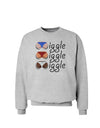 Wiggle Wiggle Wiggle - Twerk Color Sweatshirt-Sweatshirts-TooLoud-AshGray-Small-Davson Sales