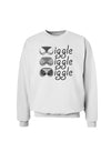 Wiggle Wiggle Wiggle - Twerk Sweatshirt-Sweatshirts-TooLoud-White-Small-Davson Sales