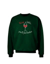 Wine a Little Adult Dark Sweatshirt by TooLoud-Sweatshirts-TooLoud-Deep-Forest-Green-Small-Davson Sales