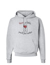 Wine a Little Hoodie Sweatshirt by TooLoud-Hoodie-TooLoud-AshGray-Small-Davson Sales