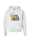Wishin you were Beer Hoodie Sweatshirt-Hoodie-TooLoud-White-Small-Davson Sales