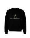 Wishing You a Happy Thanksgiving Wishbone Adult Dark Sweatshirt-Sweatshirts-TooLoud-Black-Small-Davson Sales