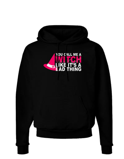 Witch - Bad Thing Hat Dark Hoodie Sweatshirt-Hoodie-TooLoud-Black-Small-Davson Sales