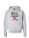 Witch I Might Be Hoodie Sweatshirt by TooLoud-Hoodie-TooLoud-AshGray-Small-Davson Sales