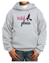 Witch Please Youth Hoodie Pullover Sweatshirt-Youth Hoodie-TooLoud-Ash-XS-Davson Sales