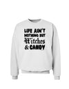 Witches and Candy Sweatshirt-Sweatshirts-TooLoud-White-Small-Davson Sales