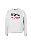 Witches Be Trippin Sweatshirt-Sweatshirts-TooLoud-White-Small-Davson Sales