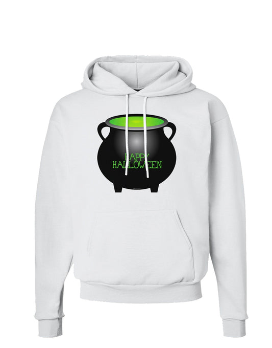 Witches Cauldron Happy Halloween Hoodie Sweatshirt-Hoodie-TooLoud-White-Small-Davson Sales