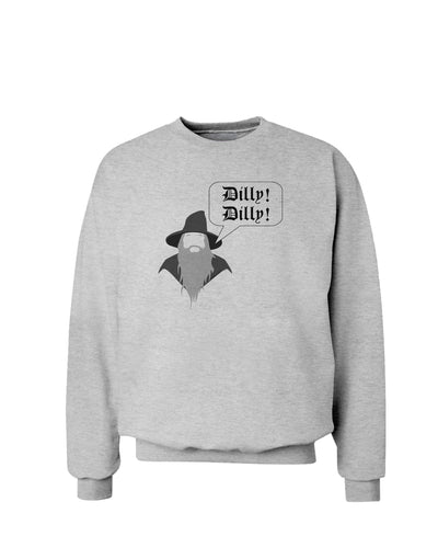 Wizard Dilly Dilly Sweatshirt by TooLoud-Sweatshirts-TooLoud-AshGray-Small-Davson Sales