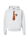 Wizard Tie Red and Yellow Hoodie Sweatshirt-Hoodie-TooLoud-White-Small-Davson Sales