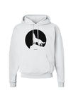 Wolf Howling at the Moon - Design #1 Hoodie Sweatshirt by TooLoud-Hoodie-TooLoud-White-Small-Davson Sales