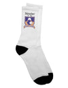 Wolf Pack Adult Crew Socks - A Must-Have for Every Fashionable Enthusiast-Socks-TooLoud-White-Ladies-4-6-Davson Sales