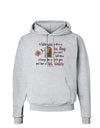 Woman Like A Tea Bag Eleanor R Hoodie Sweatshirt-Hoodie-TooLoud-AshGray-Small-Davson Sales