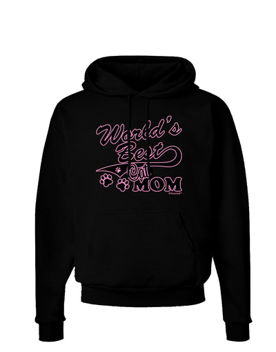 World's Best Cat Mom Dark Hoodie Sweatshirt by TooLoud-Hoodie-TooLoud-Black-Small-Davson Sales