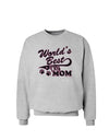 World's Best Dog Mom Sweatshirt by TooLoud-Sweatshirts-TooLoud-AshGray-Small-Davson Sales