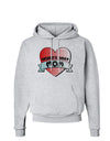 World's Best Mom - Heart Banner Design Hoodie Sweatshirt by TooLoud-Hoodie-TooLoud-AshGray-Small-Davson Sales