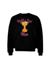 World's Best Mom - Number One Trophy Adult Dark Sweatshirt-Sweatshirts-TooLoud-Black-Small-Davson Sales