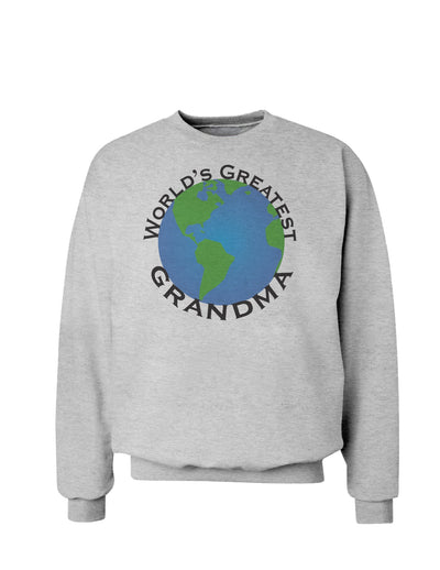 World's Greatest Grandma Sweatshirt-Sweatshirts-TooLoud-AshGray-Small-Davson Sales