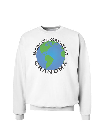 World's Greatest Grandma Sweatshirt-Sweatshirts-TooLoud-White-Small-Davson Sales