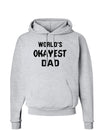 World's Okayest Dad Hoodie Sweatshirt-Hoodie-TooLoud-AshGray-Small-Davson Sales