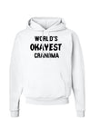 World's Okayest Grandma Hoodie Sweatshirt-Hoodie-TooLoud-White-Small-Davson Sales