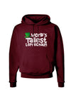 World's Tallest Leprechaun Dark Hoodie Sweatshirt by TooLoud-Hoodie-TooLoud-Maroon-Small-Davson Sales