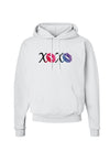 XOXO Kisses Hoodie Sweatshirt-Hoodie-TooLoud-White-Small-Davson Sales