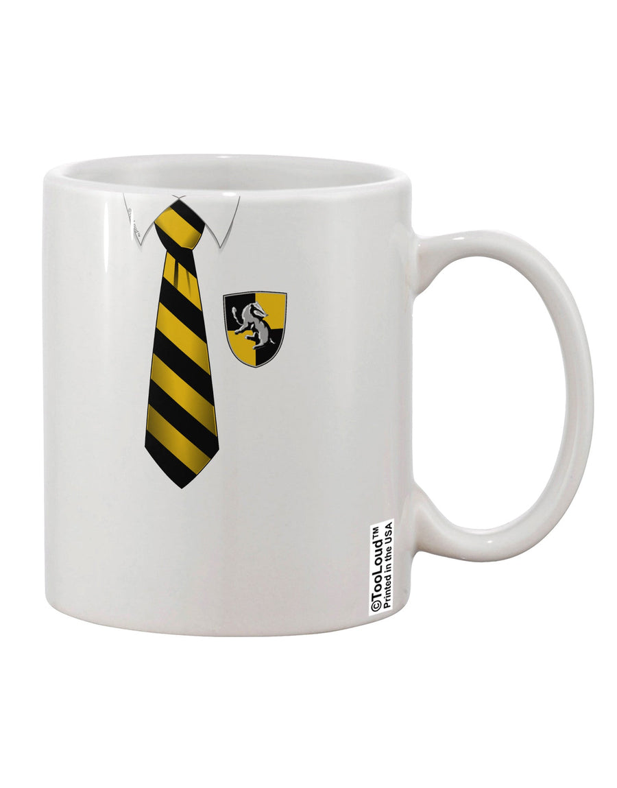 Yellow and Black Wizard Uniform AOP Printed 11 oz Coffee Mug - TooLoud-11 OZ Coffee Mug-TooLoud-White-Davson Sales