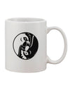 Yin Yang Chicken Design 11 oz Coffee Mug - Expertly Crafted Drinkware-11 OZ Coffee Mug-TooLoud-White-Davson Sales