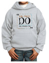 You Must Eleanor R Youth Hoodie Pullover Sweatshirt-Youth Hoodie-TooLoud-Ash-XS-Davson Sales