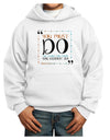 You Must Eleanor R Youth Hoodie Pullover Sweatshirt-Youth Hoodie-TooLoud-White-XS-Davson Sales