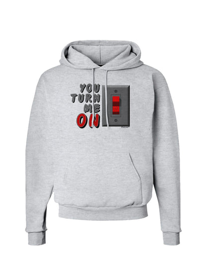 You Turn Me On Switch Hoodie Sweatshirt-Hoodie-TooLoud-AshGray-Small-Davson Sales