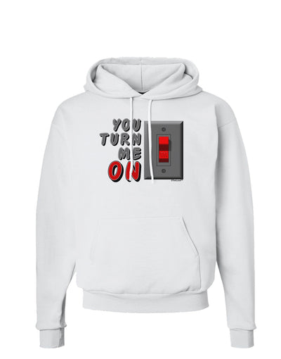 You Turn Me On Switch Hoodie Sweatshirt-Hoodie-TooLoud-White-Small-Davson Sales