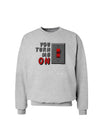 You Turn Me On Switch Sweatshirt-Sweatshirts-TooLoud-AshGray-Small-Davson Sales