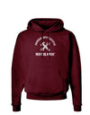 Zombie Apocalypse Group Role Mechanic Dark Hoodie Sweatshirt-Hoodie-TooLoud-Maroon-Small-Davson Sales