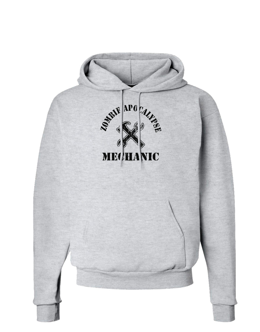 Zombie Apocalypse Group Role Mechanic Hoodie Sweatshirt-Hoodie-TooLoud-White-Small-Davson Sales