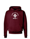 Zombie Apocalypse Group Role Medic Dark Hoodie Sweatshirt-Hoodie-TooLoud-Maroon-Small-Davson Sales