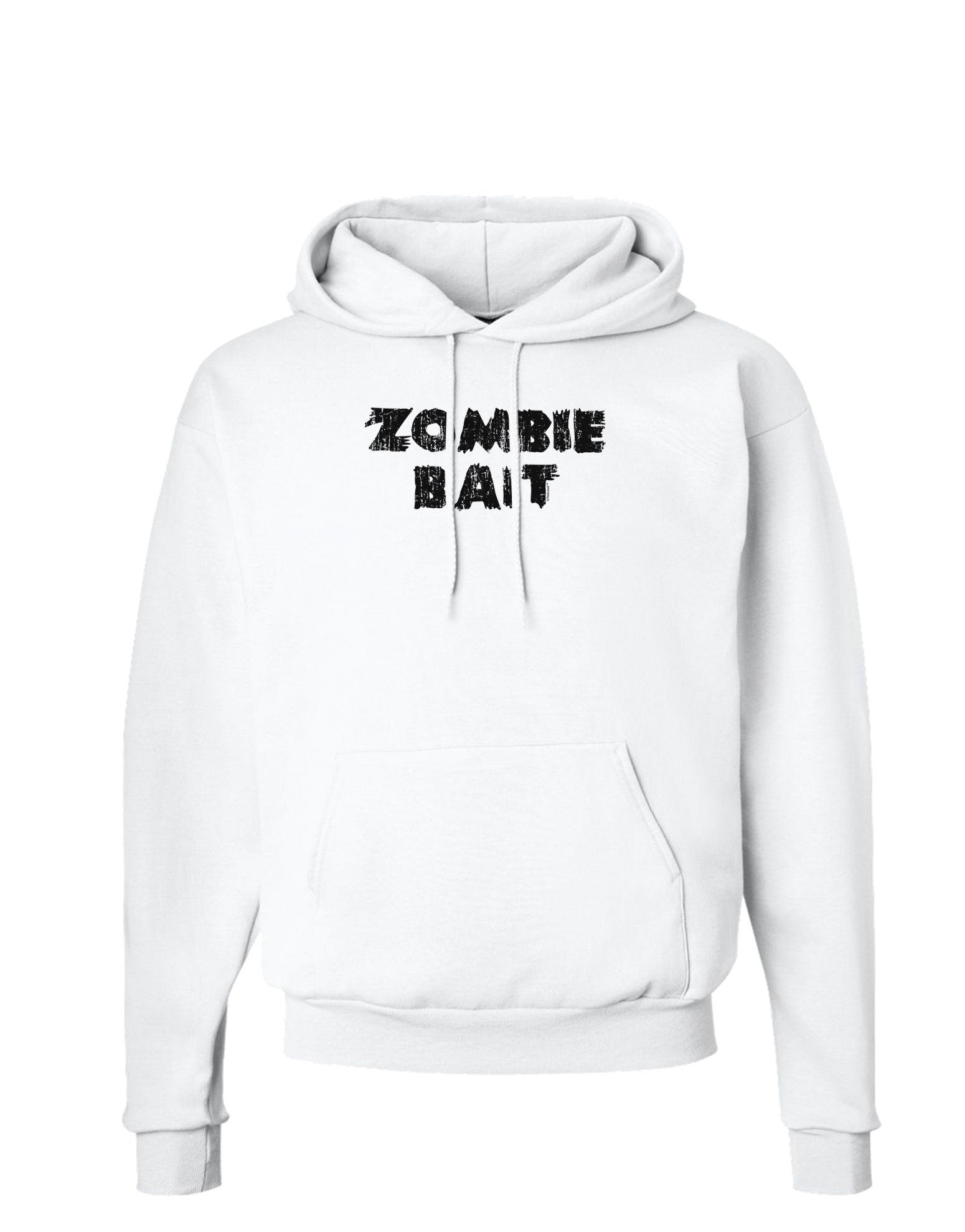 Zombie Bait - Funny - Halloween Hoodie Sweatshirt-Hoodie-TooLoud-White-Small-Davson Sales