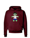 Zombie Boy Halloween Dark Hoodie Sweatshirt-Hoodie-TooLoud-Maroon-Small-Davson Sales